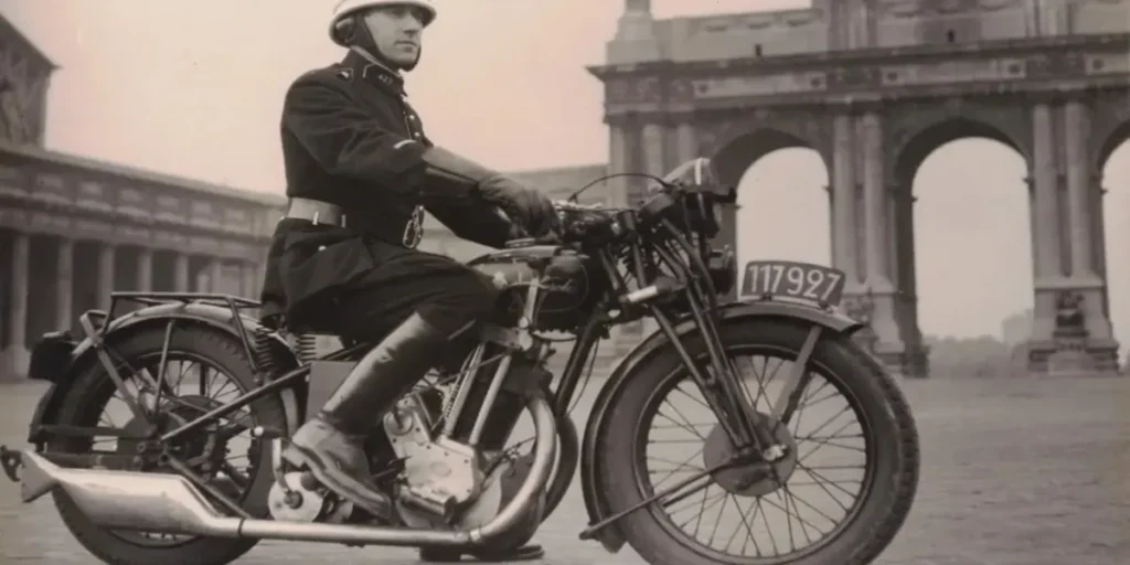 اولین موتورسیکلت در ایران