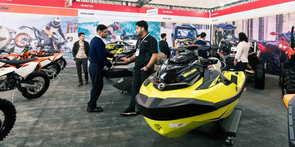 نمایشگاه موتورسیکلت در تهران