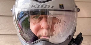 جلوگیری از بخار کردن طلق کلاه کاسکت