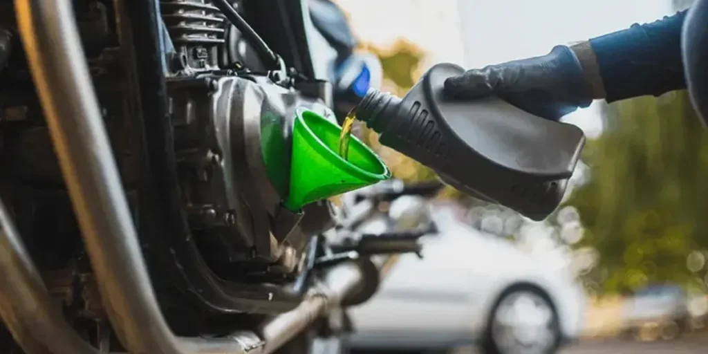 روغن سوزی موتور سیکلت