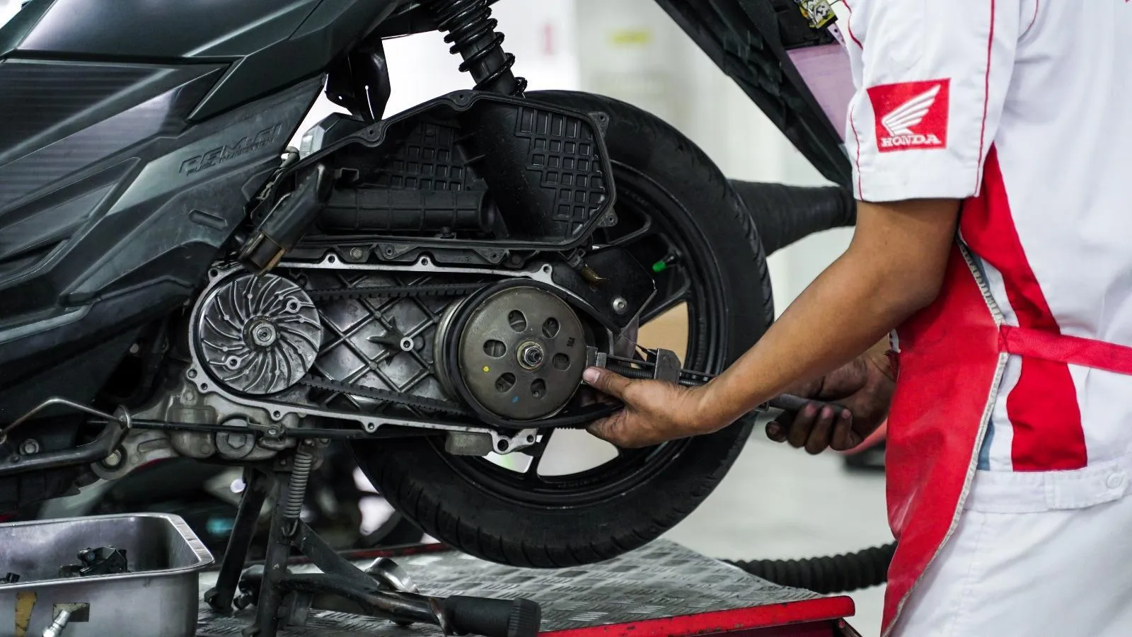 افزایش عمر CVT اسکوتر