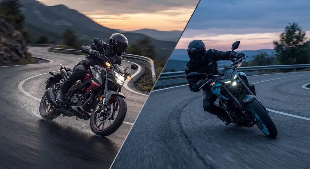 هوندا Hornet 200 یا Yamaha MT25
